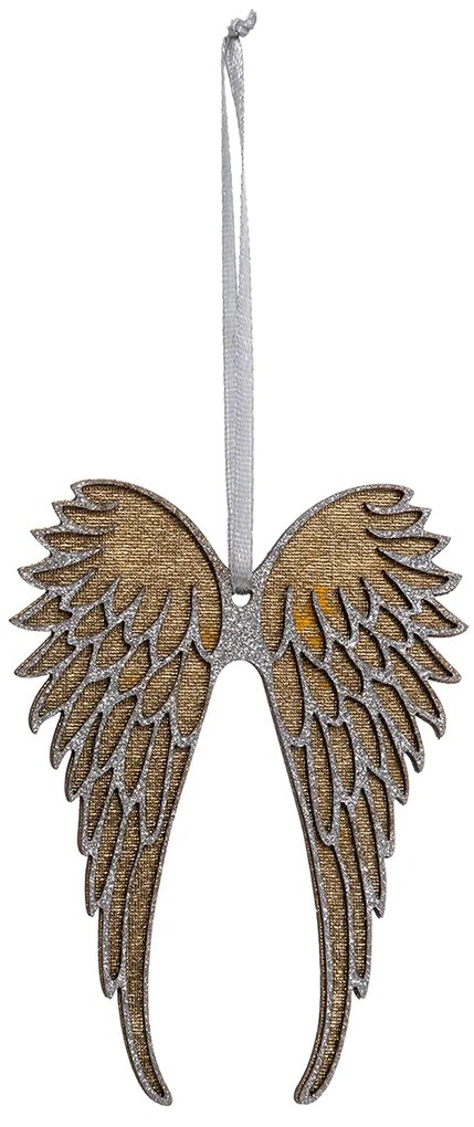 Στολίδι Χριστουγεννιάτικο (10εκ.) A-S Angel Wings 184331