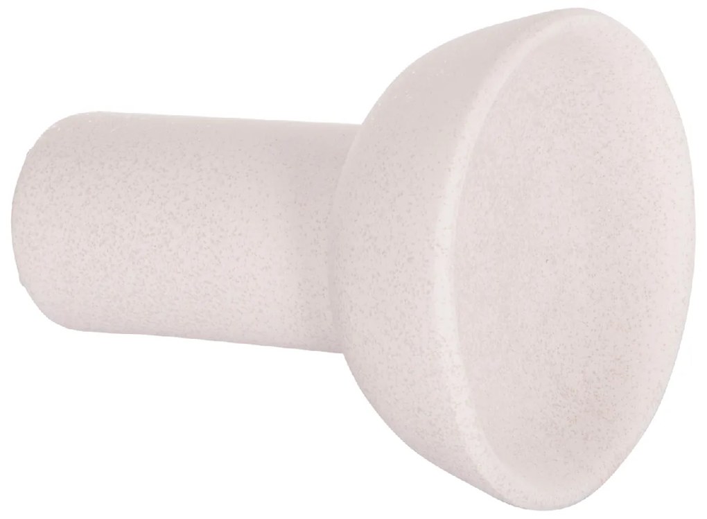 ΕΠΙΤΡΑΠΕΖΙΟ ΚΕΡΑΜΙΚΟ ΔΙΑΚΟΣΜΗΤΙΚΟ ELENDIL HM4603.01 ΥΠΟΛΕΥΚΟ ΚΡΥΣΤΑΛΛΙΚΟ Φ20x26,5Υεκ