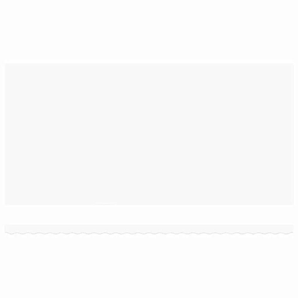 vidaXL Σκηνίτσα Αναδιπλούμενη Λευκό 600 x 300 εκ