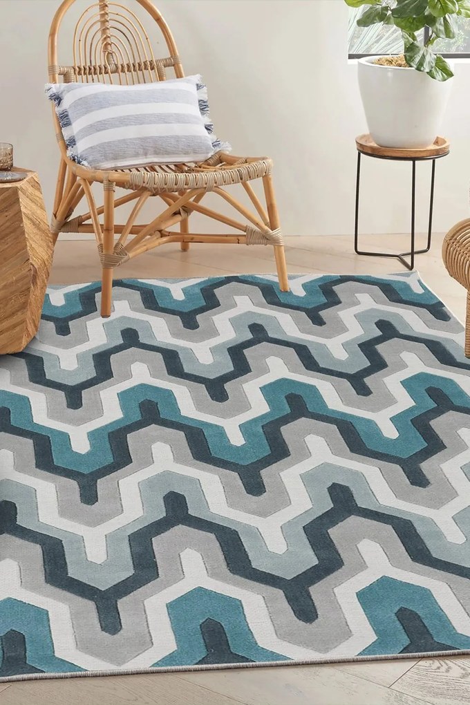 Χαλί Woopamuk280 625HFT4396 Blue Conceptum Hypnose 120X180cm