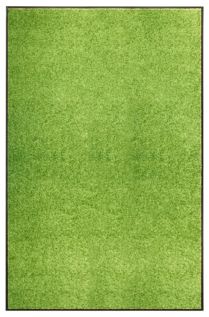 Πατάκι Εισόδου Πλενόμενο Πράσινο 120 x 180 εκ. - Πράσινο