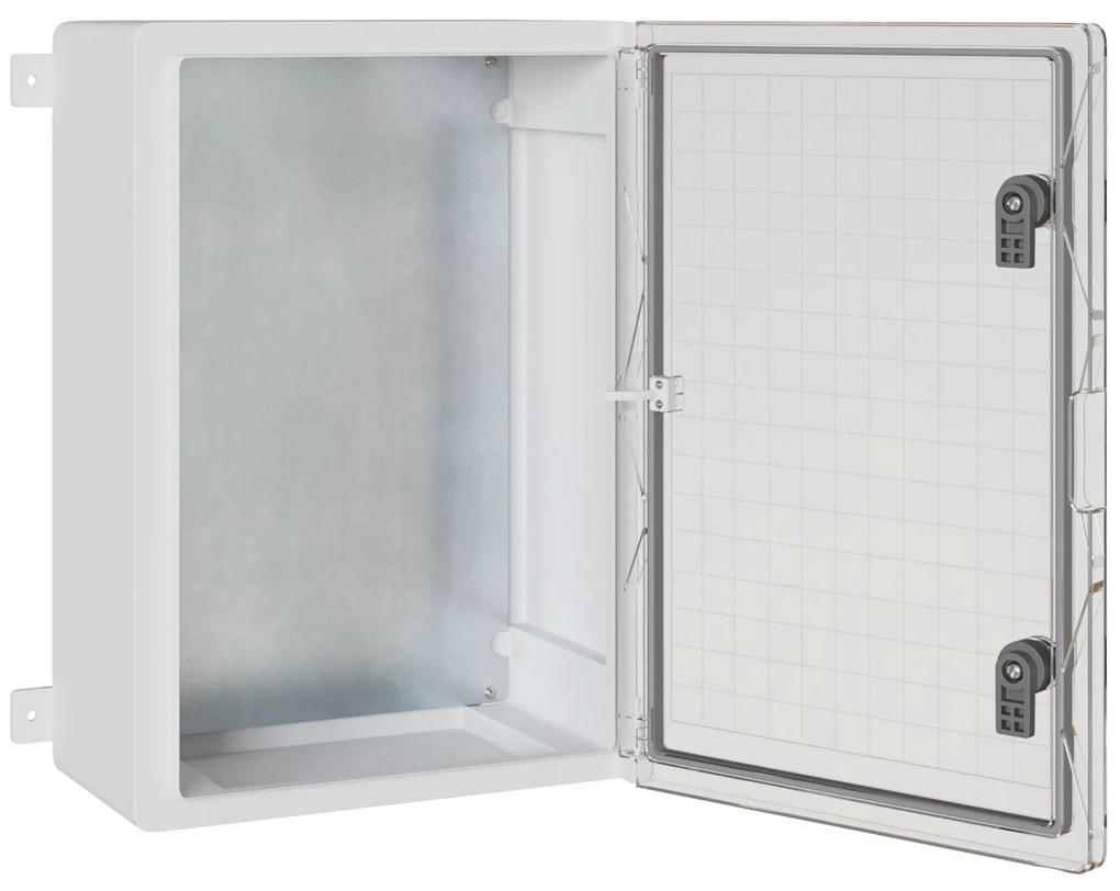 vidaXL Ντουλάπι Ελέγχου IP65 Αδιάβροχο Γκρι 35x19,5x50 εκ. Πλαστικό ABS