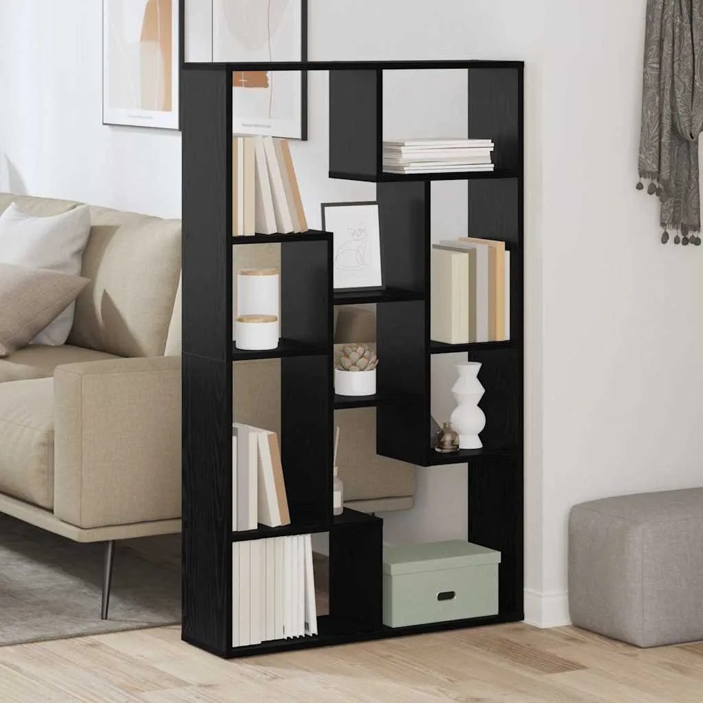 vidaXL Βιβλιοθήκη artisan δρυς 72 x 20 x 120 εκ Επεξεργασμένο ξύλο