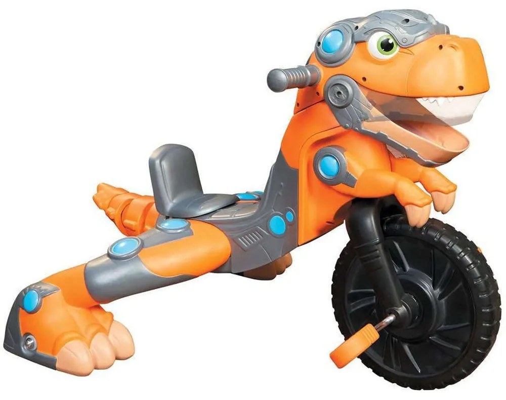 Παιδικό Τρίκυκλο Ποδήλατο Dino Chompin Trike 658556EUCG Orange-Grey Little Tikes