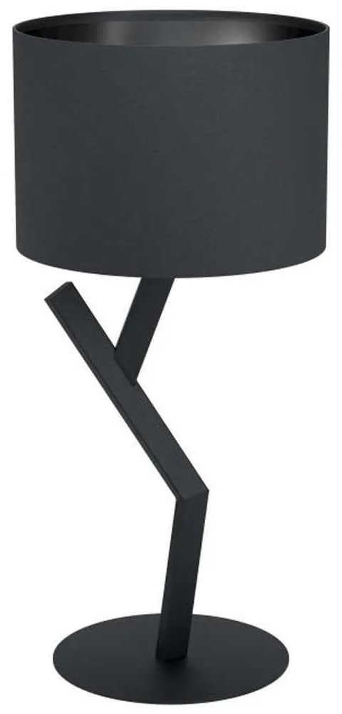 Φωτιστικό Επιτραπέζιο 39888 Balnario E27/1 Black Eglo Metal, Fabric