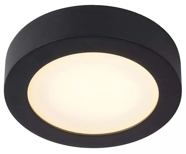 Φωτιστικό Οροφής Lucide 28116-18-30 BRICE-LED Μαύρο Ματ (Black Mat) 3000 K