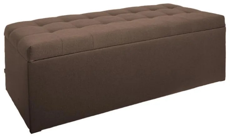 Ταμπουρέ με Αποθηκευτικό Χώρο 24 FL028 Fylliana Καφέ 130x50x46 εκ. 130x50x46 εκ.