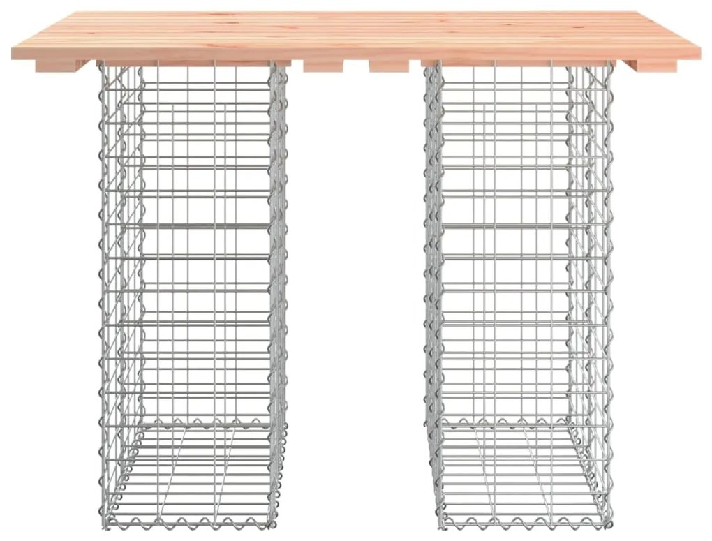 vidaXL Τραπέζι Κήπου με Σχέδιο Γκαμπιόν 100 x 70 x 72 εκ. από Μασίφ Ξύλο Ντάγκλας