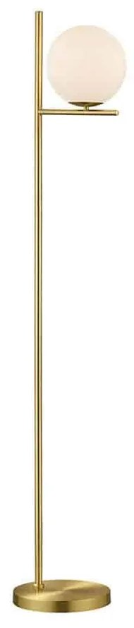 Φωτιστικό Δαπέδου Pure 402000108 Brass Trio Lighting Metal, Glass