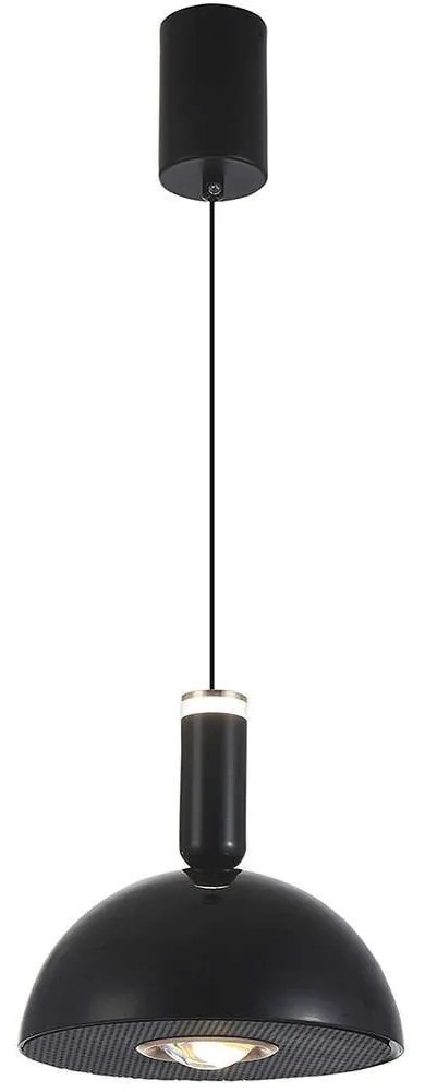 Φωτιστικό Οροφής Harper 4308500 Φ19x150cm Led 218lm 5W 3000K Black-Gold Viokef