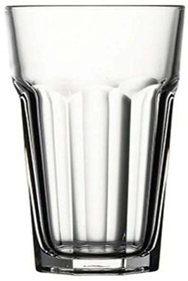 Ποτήρι Νερού V-Block Casablanca SPV52713G6 Φ7,8x12cm 295ml Clear Espiel Glass