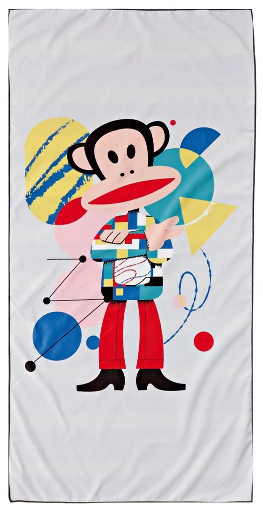 Πετσέτα Θαλάσσης Microfiber Paul Frank 42 Multi Colour 70x140 - Kentia