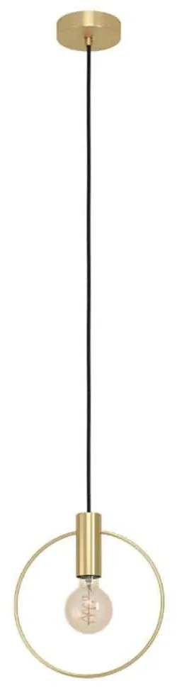 Φωτιστικό Οροφής Manizales 98834 25x10,5x110cm 1xE27 Gold Eglo