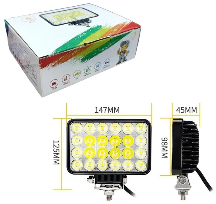 EJC LED προβολέας εργασίας 6000Κ 10-80V - LED Working Light