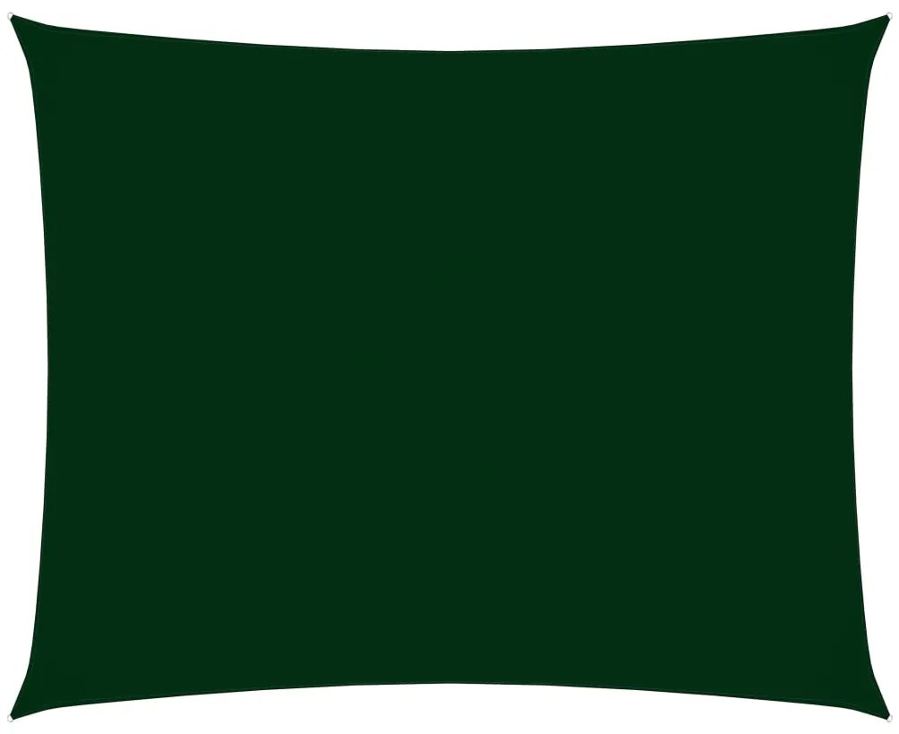 vidaXL Πανί Σκίασης Ορθογώνιο Σκ. Πράσινο 3 x 5 μ. από Ύφασμα Oxford