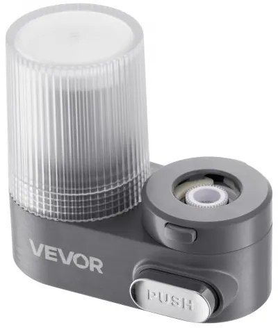 VEVOR Faucet Mount Water Filters Sink Water Purifier for Kitchen Gray Vertical