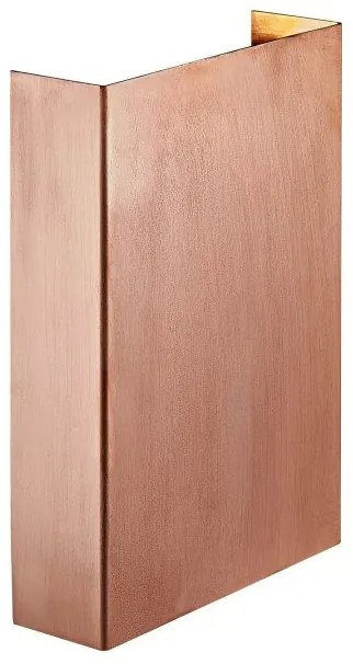 Απλίκα Φωτιστικό Τοίχου LED 6,4W IP54 3000K Fold Nordlux-2019051030-Χάλκινο 2019051030