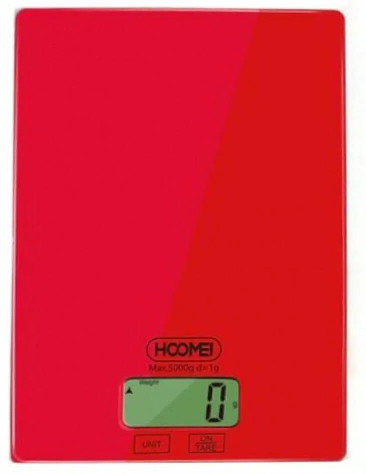 HM-1210R Ψηφιακή Ζυγαριά Κουζίνας 1gr/5kg Κόκκινη
