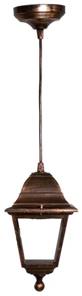 Κρεμαστό Φωτιστικό Οροφής χάλκινο Hermes 510 LP-510K Heronia-11-0044-Χάλκινο 11-0044