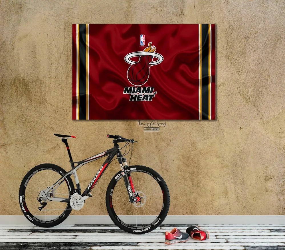 Πίνακας σε καμβά NBA MIAMI HEAT KNV902 30cm x 40cm