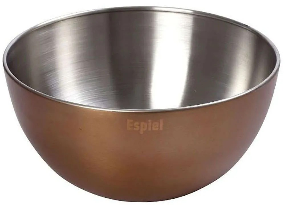 Μπωλ Σερβιρίσματος RAP115 19,5X19,5x9cm Copper Espiel Ανοξείδωτο Ατσάλι