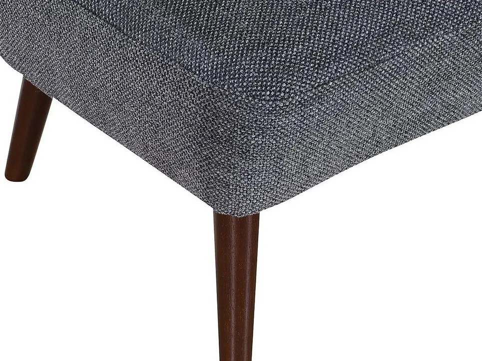 Πολυθρόνα Riverton 638, Γκρι, 77x75x65cm, Ταπισερί, Πόδια: Ξύλινα