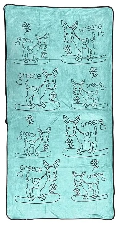 Πετσέτα θαλάσσης Greece 140x70cm - Beach towel