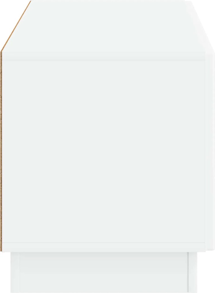 vidaXL Ντουλάπι TV Λευκό Επεξεργασμένο Ξύλο