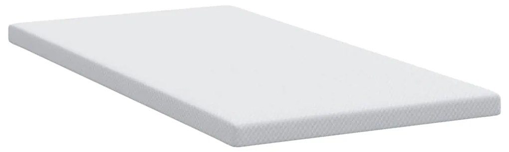 vidaXL Στρώματα Λευκό 120 x 200 cm 100% ύφασμα πολυεστέρα με τζακάρ