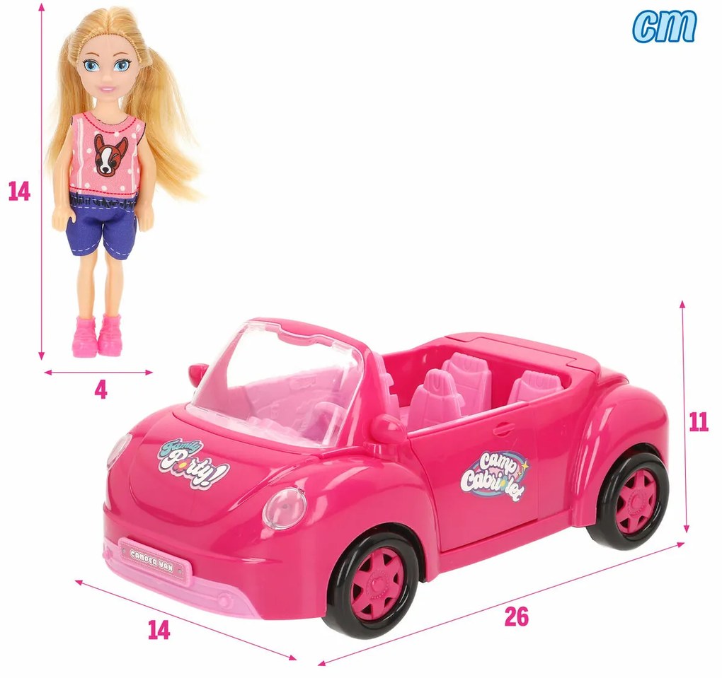 Κούκλα Colorbaby 2,6 x 11 x 14 cm (x6)