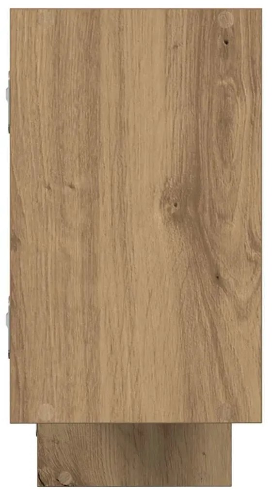 vidaXL Ράφι τοίχου με κύβους 5 διαμερισμάτων Engineered Wood