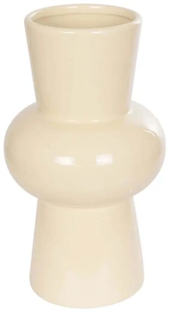 Βάζο Desert 21258 14x14x25cm Beige GloboStar Κεραμικό