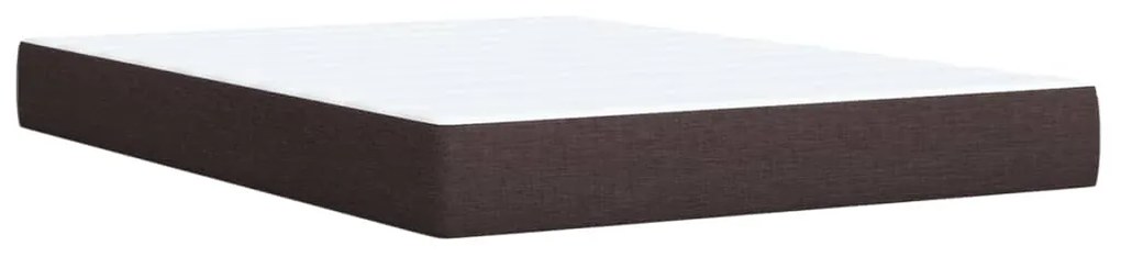 ΚΡΕΒΑΤΙ BOXSPRING ΜΕ ΣΤΡΩΜΑ ΣΚΟΥΡΟ ΚΑΦΕ 140X190 ΕΚ. ΥΦΑΣΜΑΤΙΝΟ 3288179