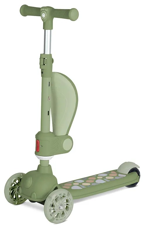 Πατίνι Scooter Jetster Plus Τρίτροχο Με Κάθισμα  Green  10390240002  Lorelli