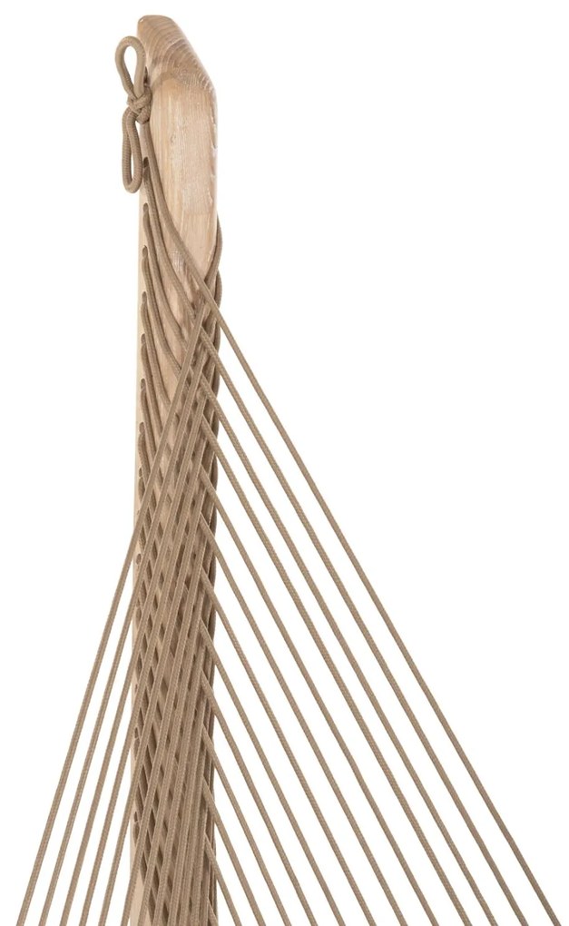 Πολυθρόνα HARP C9861 Ξύλο Φράξινος με Φυσικό Συνθετικό Σχοινί 85x101,5x128,5Yεκ. 85x101.5x128.5 εκ.