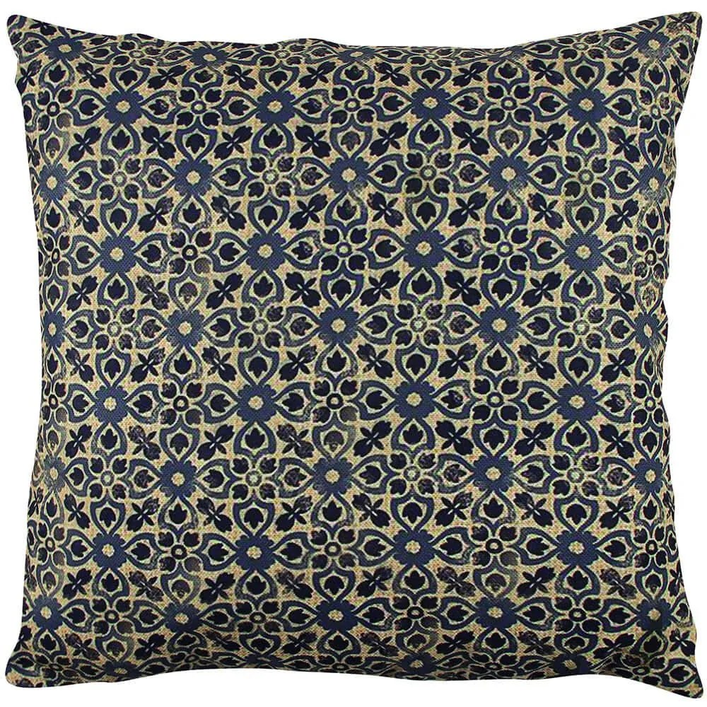 Μαξιλάρι Διακοσμητικό (Με Γέμιση) 419GRV0177 Multi Aberto Design 43X43 Polyester,Βαμβάκι