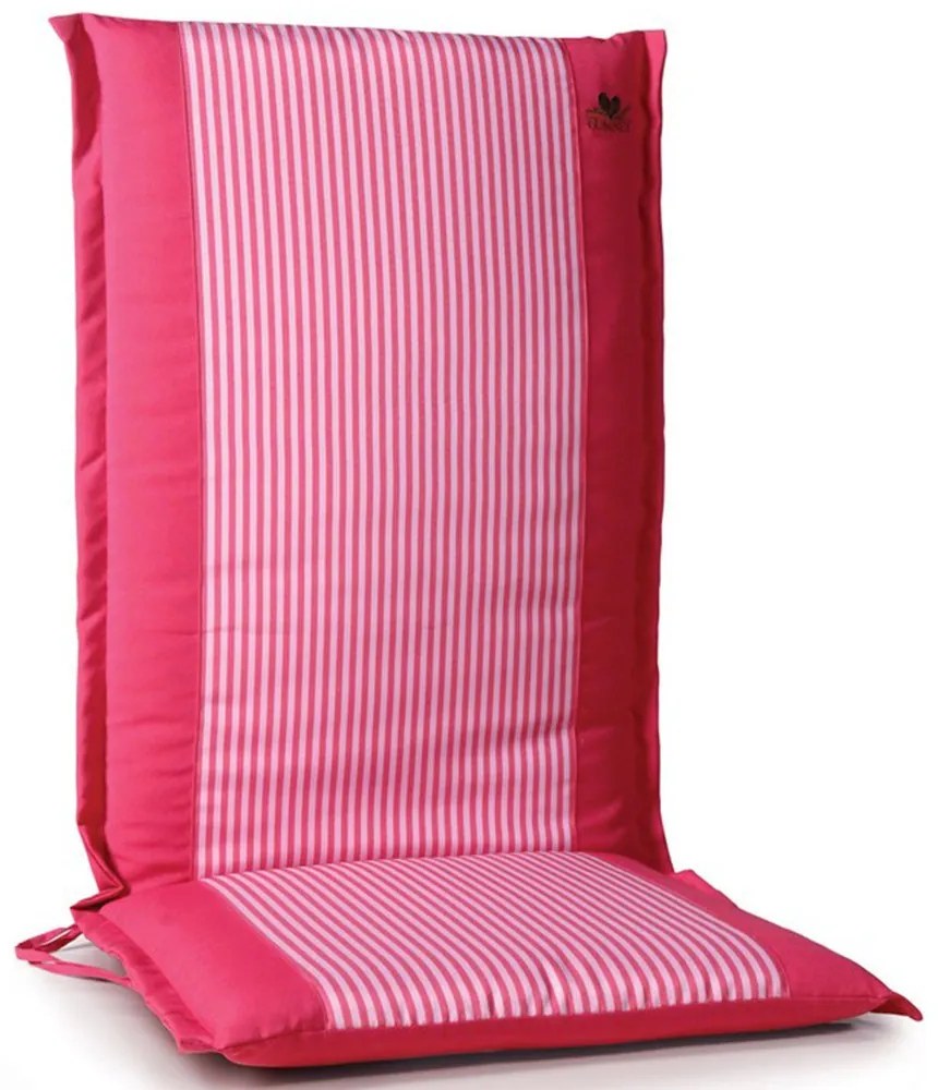 Μαξιλάρι Πολυθρόνας Ψηλή Πλάτη N5/23 114X46X6cm Fuchsia Πολυέστερ