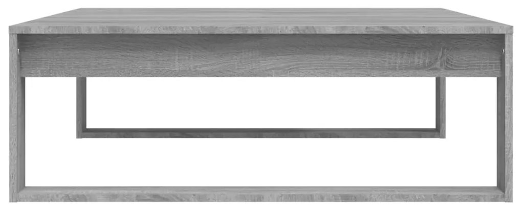 vidaXL Τραπεζάκι Σαλονιού Γκρι Sonoma 100x100x35εκ. Επεξεργασμένο Ξύλο