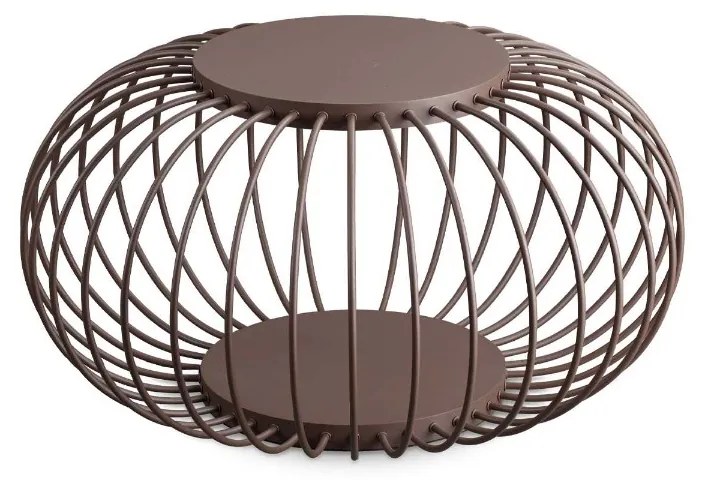 Φωτιστικό Επιτραπέζιο Led 18w 3000K 2300lm IP44 Ø740xΗ405mm Ideal Lux Djambe PT D74 Coffee 293417