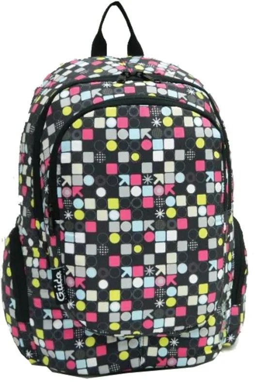 Bagtrotter τσάντα πλάτης εφηβική Global circles με 2 θήκες 44x31x18εκ.  τμχ.