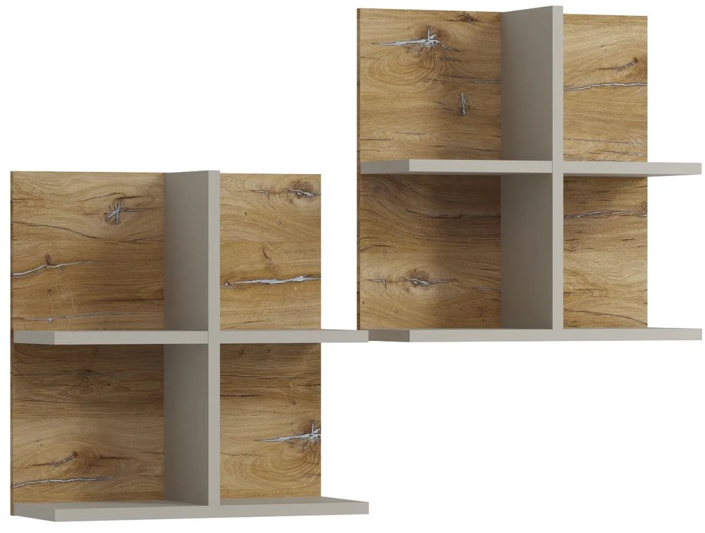 Σετ 2 ράφια Myro - 60.00Χ24.00Χ62.00cm