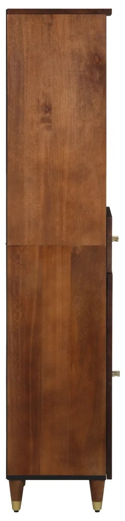 vidaXL Κονσόλα 38x33x160 εκ Μασίφ ξύλο μάνγκο