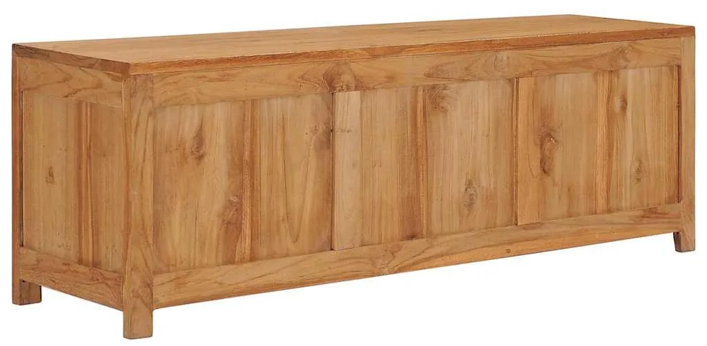 vidaXL Έπιπλο Τηλεόρασης 115 x 30 x 40 εκ. από Μασίφ Ξύλο Teak