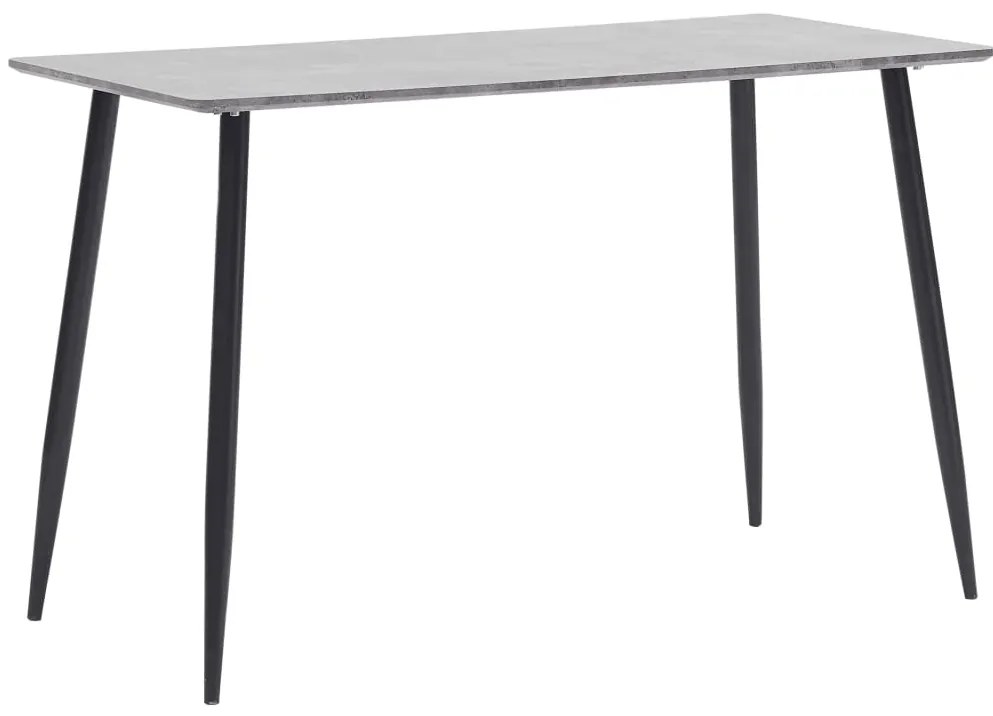vidaXL Τραπεζαρία Γκρι 120 x 60 x 75 εκ. από MDF