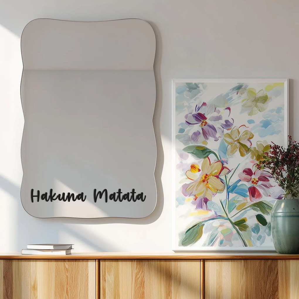 Αυτοκόλλητο για καθρέφτη S10 – Hakuna Matata
