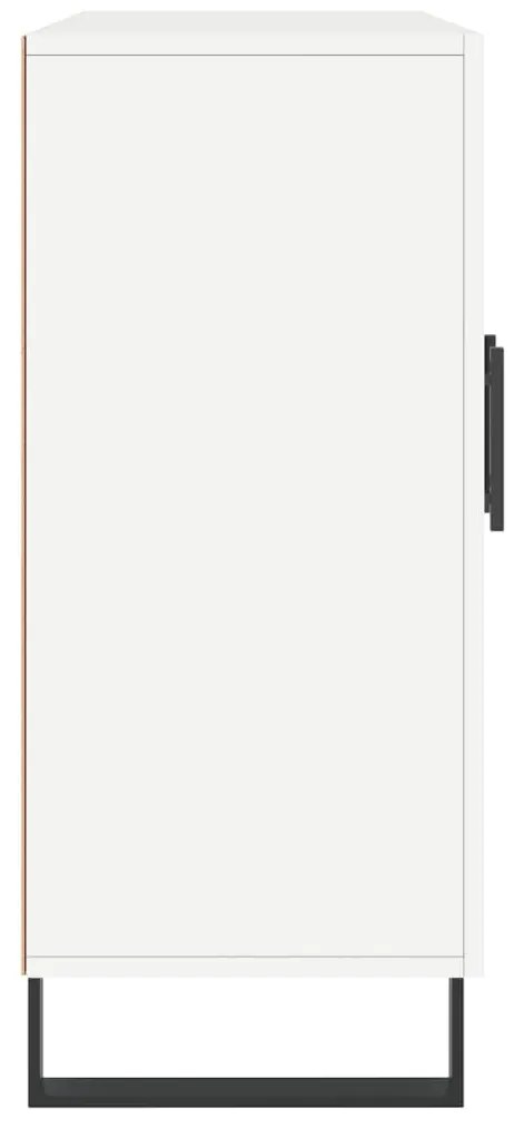 vidaXL Μπουφές Λευκός 90 x 34 x 80 εκ. από Επεξεργασμένο Ξύλο