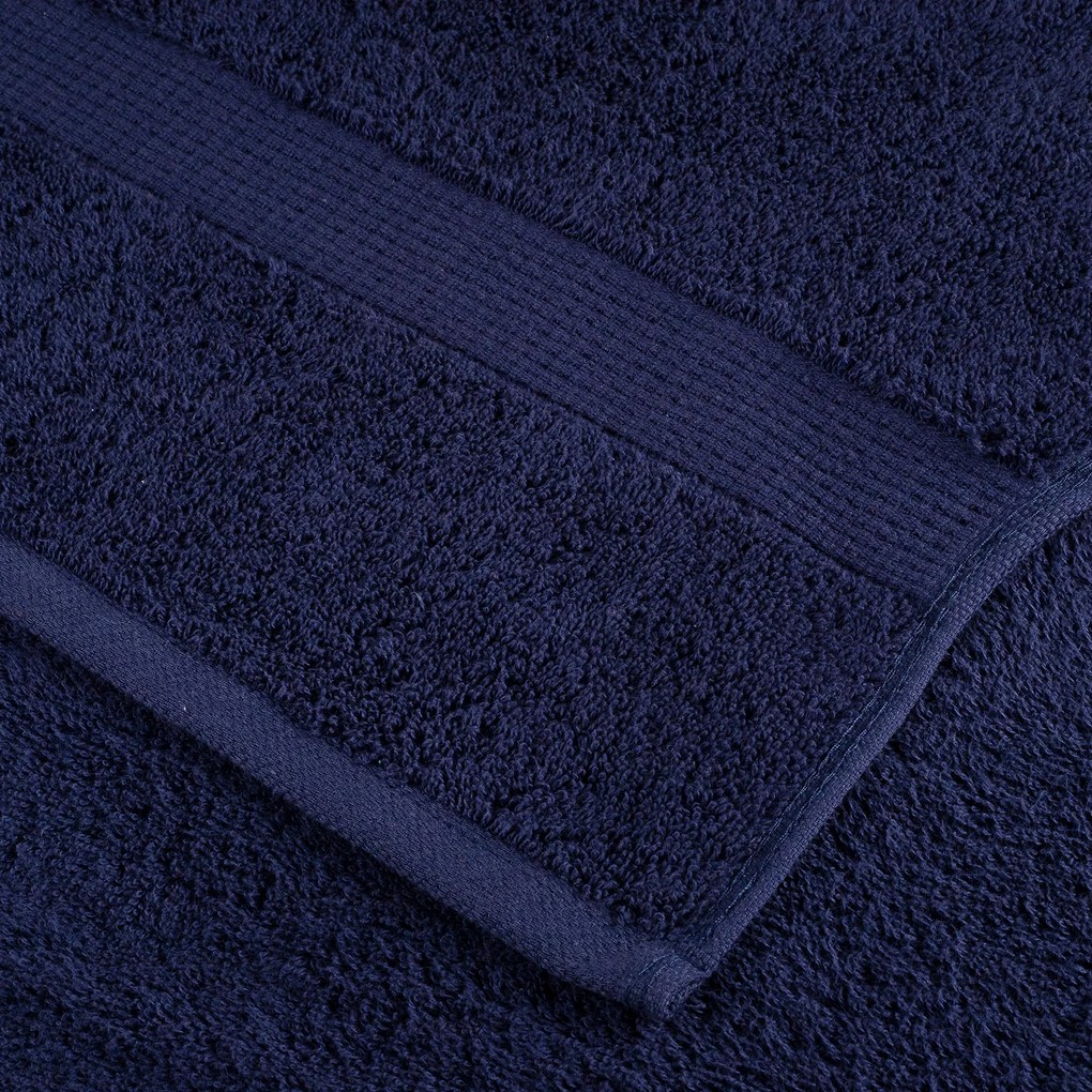 vidaXL Πετσέτες 2 pcs Ναυτικό μπλε 15 x 21 cm Βαμβάκι