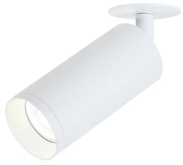 Σποτ Χωνευτό Led S056-40 9W 3000K 80Lm White Στρόγγυλο Aluminium