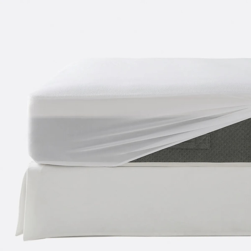 Αδιάβροχο προστατευτικό στρώματος από μικροΐνες με γωνίες, ύψος 27 εκ.