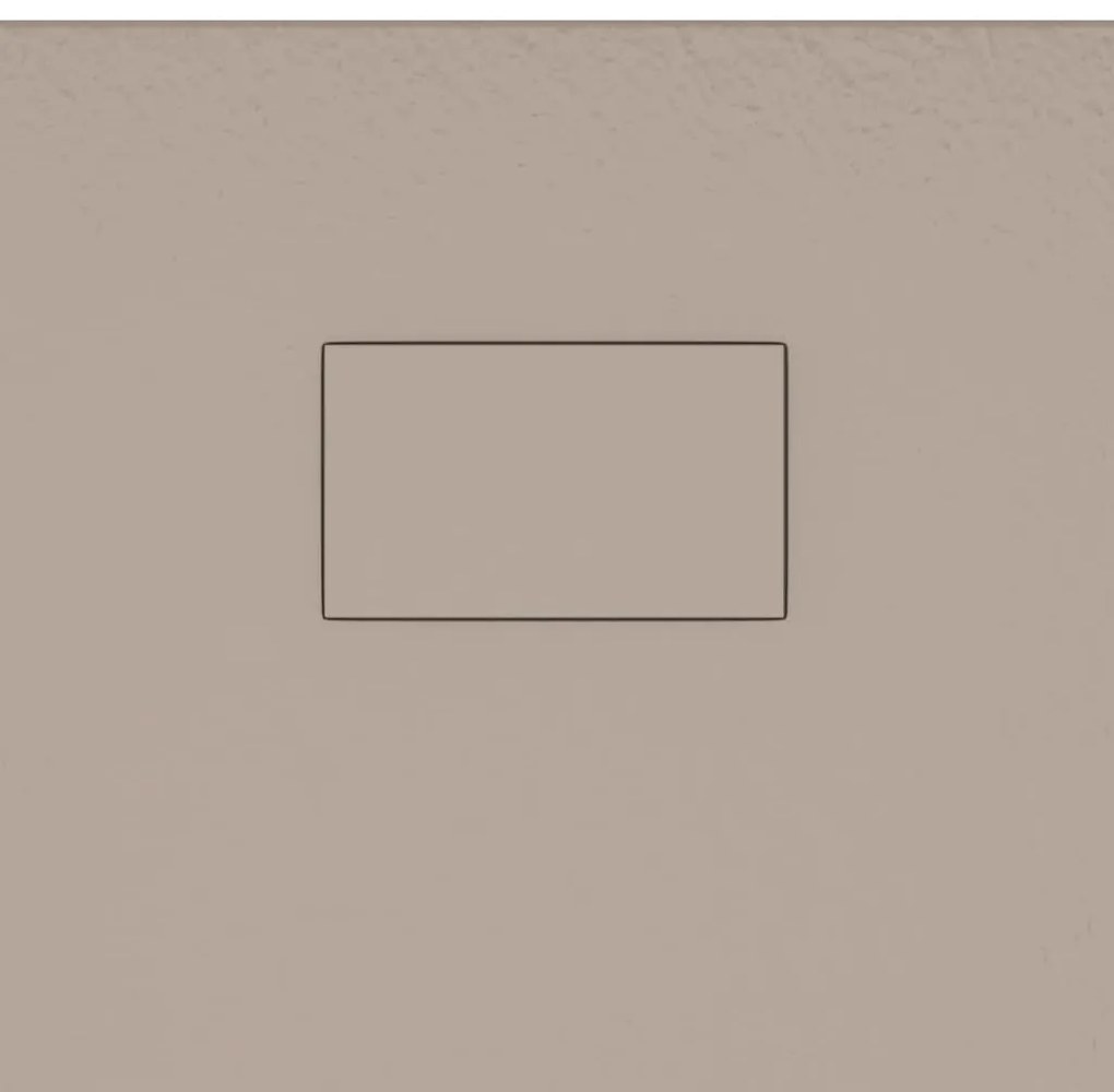 vidaXL Βάση Ντουζιέρας Καφέ 100 x 80 εκ. από SMC